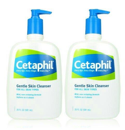 Cetaphil 舒特膚 溫和清潔乳/洗面乳/潔膚乳 每瓶591ml*2入期限2022/2