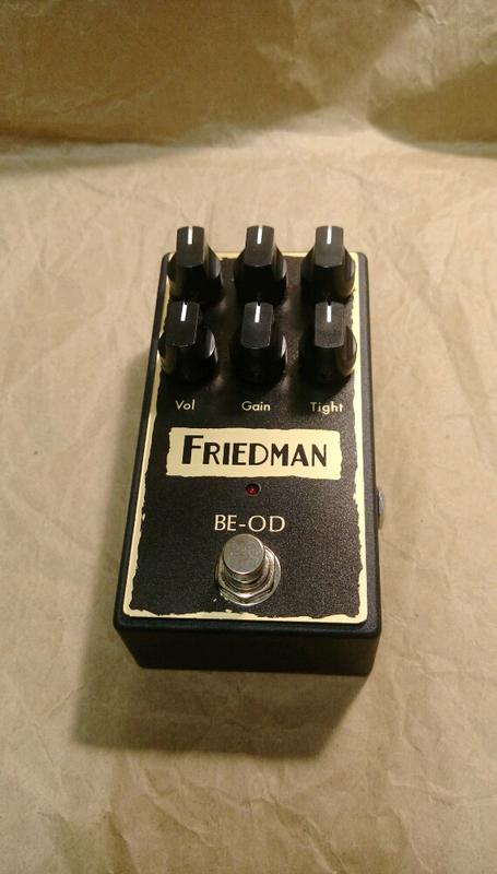 出清售:Friedman BE-OD Overdrive Pedal
