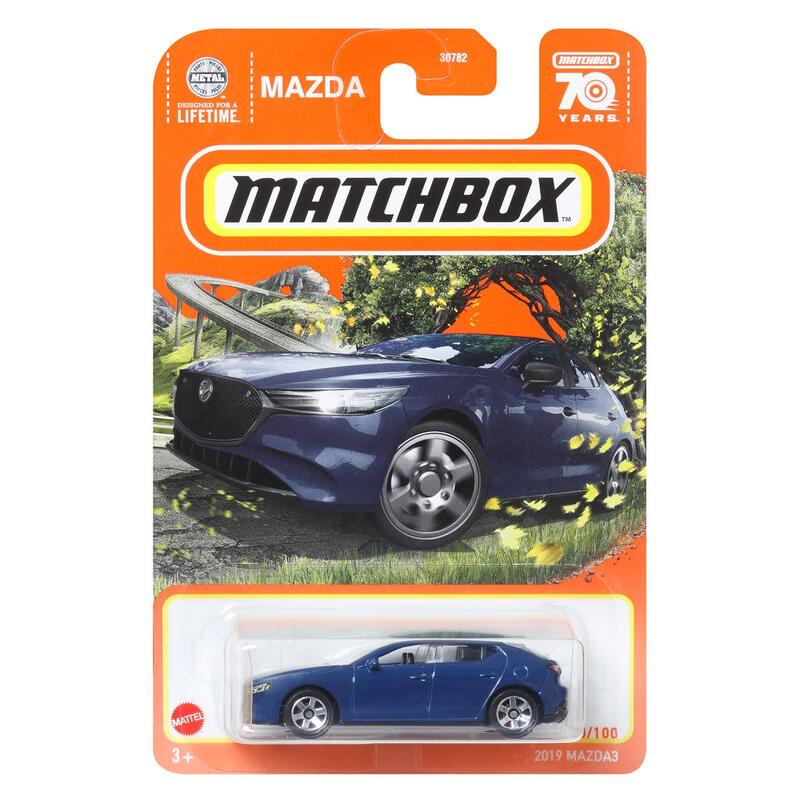 ^.^飛行屋(全新品)MATCHBOX 火柴盒小汽車 合金車//馬自達 2019 MAZDA 3