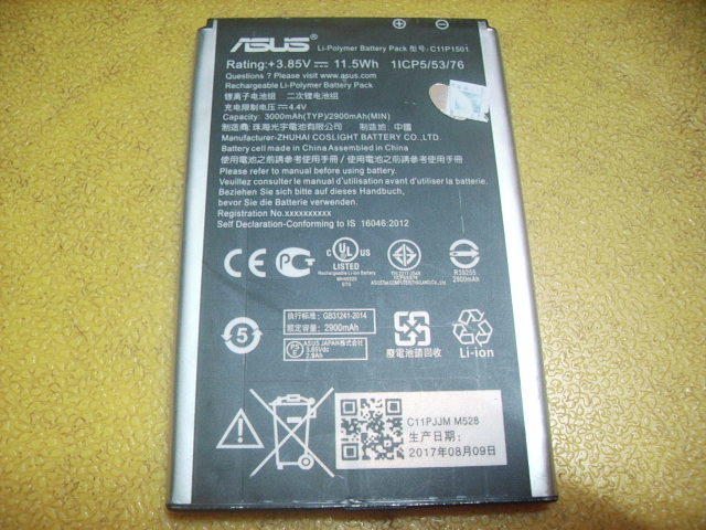 (自取測試)華碩 ASUS ZenFone2 Z00LD ZE550KL ZE601KL Z011D原廠二手電池.無膨脹
