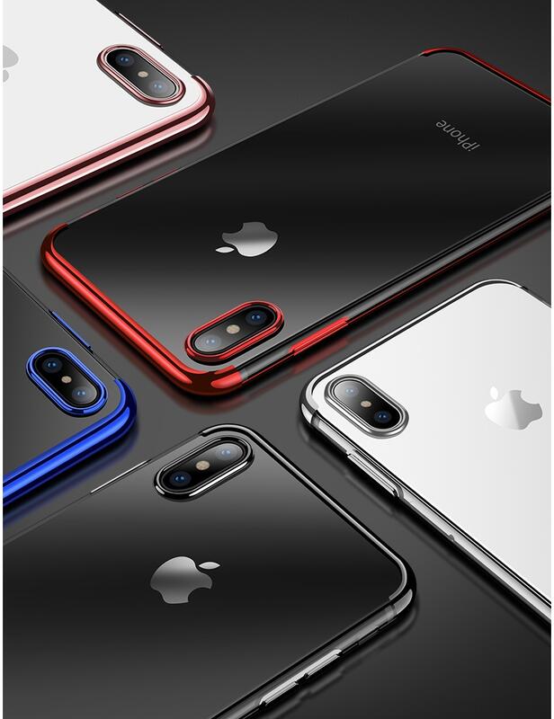 超薄透明軟套 APPLE iPhone7 iphone8 6S Plus 電鍍TPU清水套 矽膠套 保護背蓋