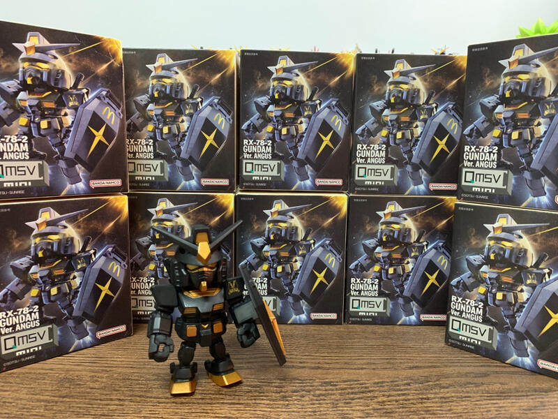 預購商品》麥當勞限定聯名鋼彈QMSV mini RX-78-2 McDonald's x Gundam