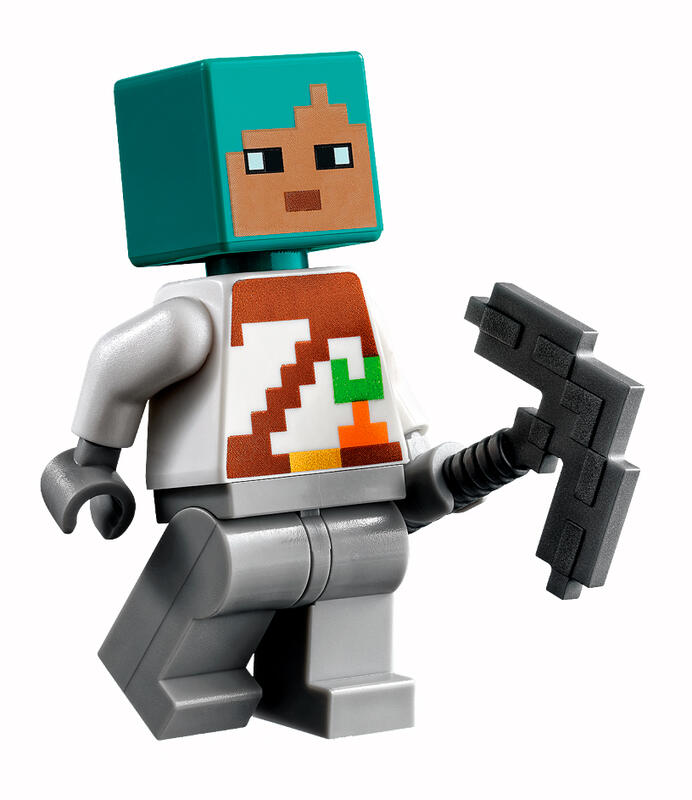 [積木實驗室] 全新 樂高 LEGO 21186 Yeti 雪怪 麥塊 創世神 Minecraft