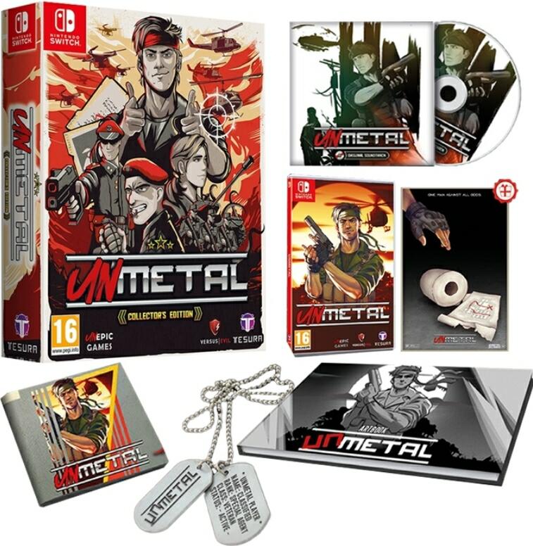 Unl Switch スイッチ アンメタル 限定版 Unmetal Collector's Edition Nintendo Switch Brand New