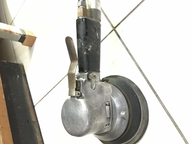 圓形ˊ6吋氣動 齒輪 重切削 研磨機 