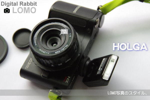 數位小兔【Holga LOMO Lens Samsung】單眼相機鏡頭 nx200 nx210 nx1000 650D 60D 7D 5D 體驗 135BC 120GCFN