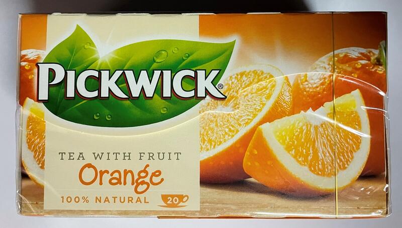 PICKWICK荷蘭品味柳橙水果茶 20茶包/盒 附發票，有效日期2022.8.31賠售出清【吉瑞德茶坊】