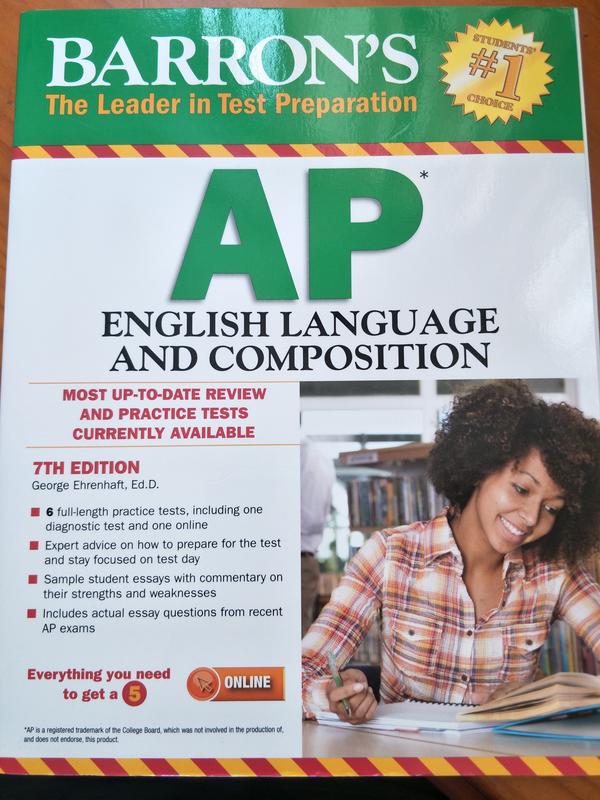 Barron's AP English Language and Composition, 7th Edition