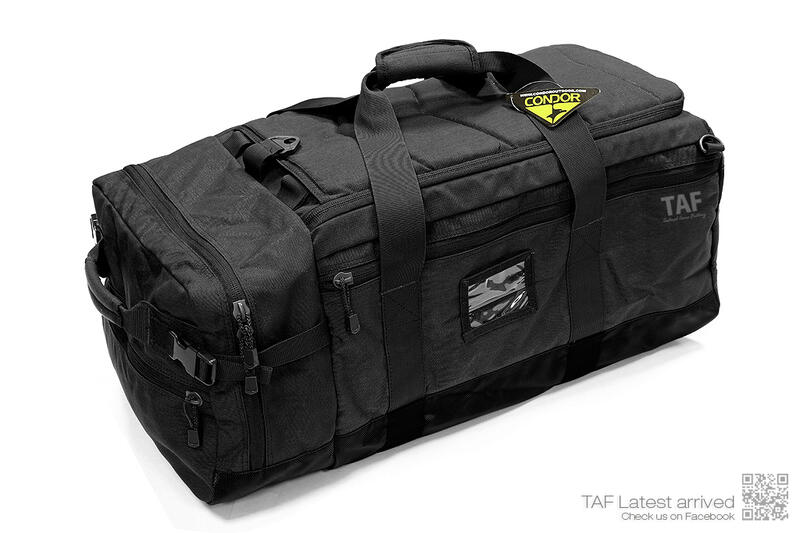 【TAF 補貨中】CONDOR 161 Colossus Duffle Bag 大型裝備袋 (黑色)