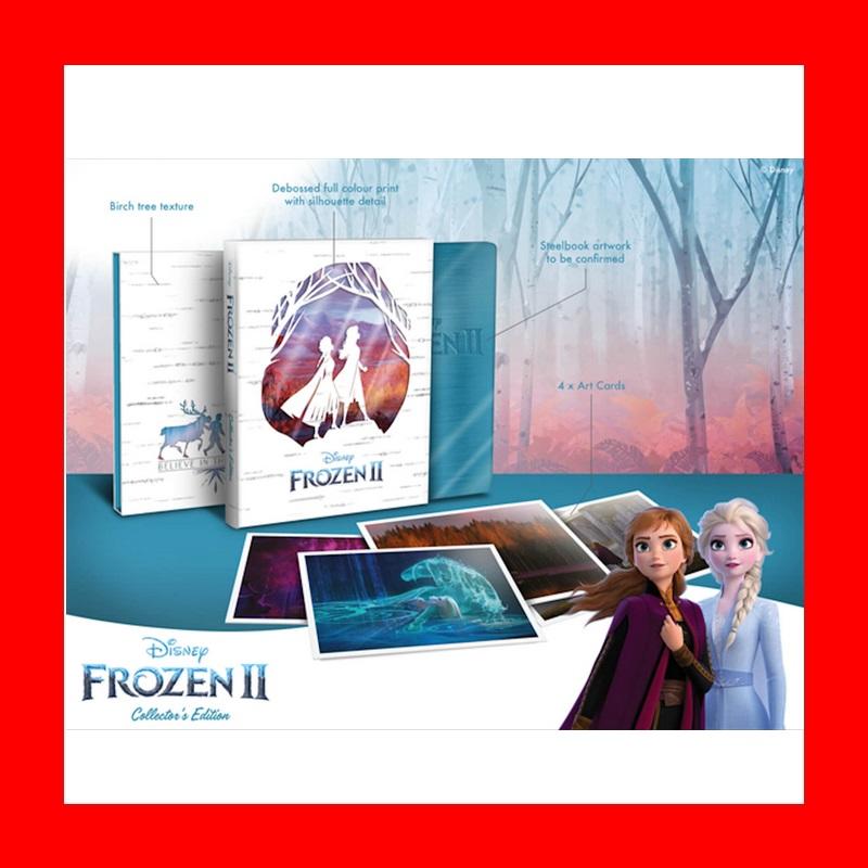 【AV達人】【4K UHD】冰雪奇緣2：UHD+BD全紙盒限量鐵盒版(英文字幕) Frozen 2
