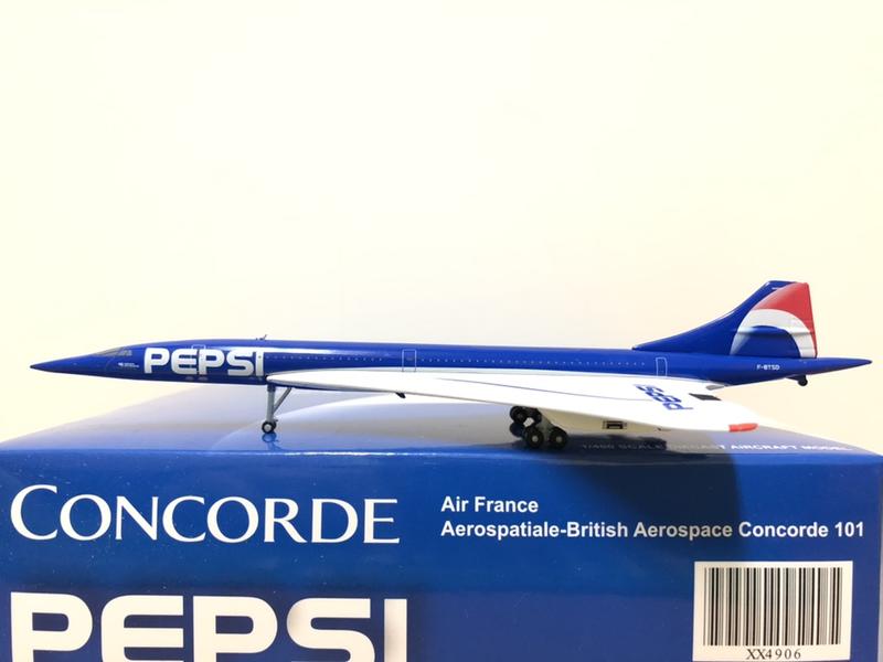 JC Wings 1/400 法國航空 Concorde Pepsi 協和號 百事可樂 F-BTSD XX4906