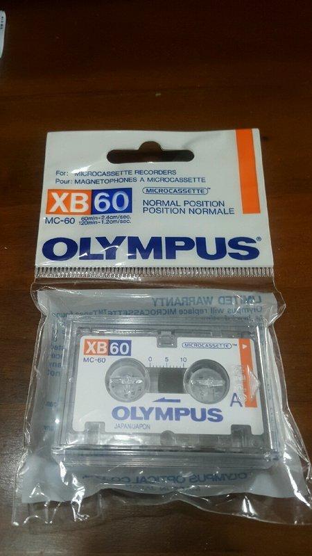 OLYMPUS XB60小片空白錄音帶 Made In Japan 迷你錄音帶1入