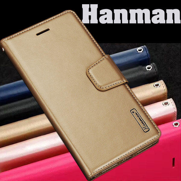 【Hanman】歐珀 OPPO R17 Pro 6.4吋 真皮皮套/側開 插卡 手機套/手機皮套/斜立 支架/贈掛繩