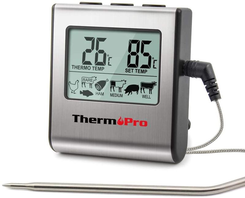 【北歐生活】現貨 ThermoPro 料理用 數位溫度計 計時器 TP-16