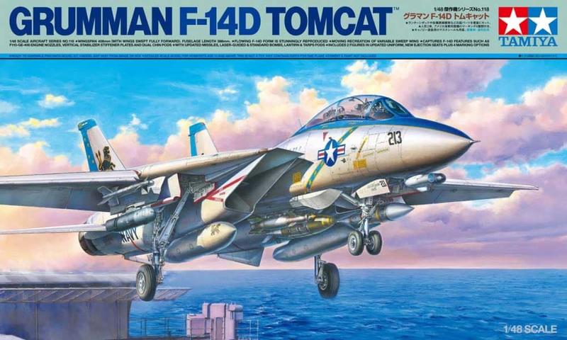 TAMIYA  1/48  Grumman F-14D Tomcat  (61118)