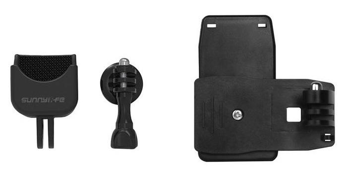 呈現攝影-DJI OSMO Pocket 背包夾組 Pocket底座+背包夾 副廠 360°轉 gopro運動攝影機