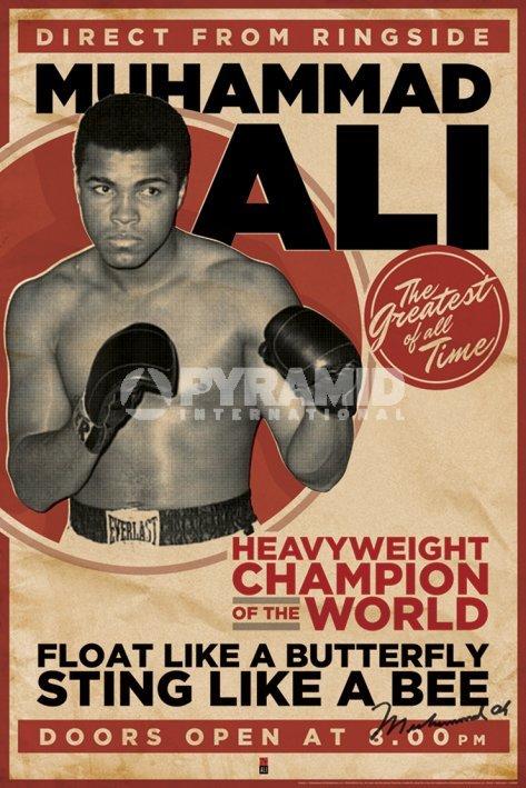 【英國進口風雲人物海報】世界拳王 阿里 Muhammad Ali #PP32628