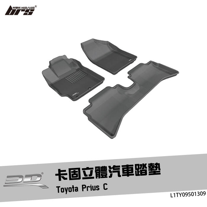 brs L1TY09501309 3D Mats Prius C Toyota brs-l1ty09501309-3d-mats-prius-c-toyota