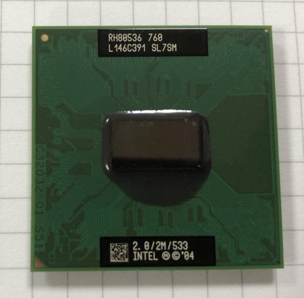 【CPU】RH80536 Intel 760  2G/2M/553 (SL7SM )