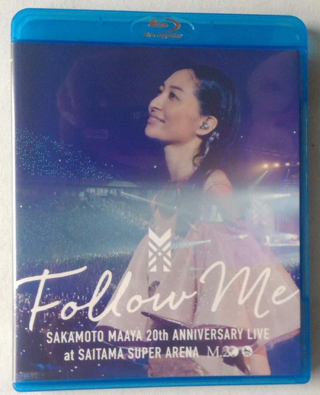 代購] 坂本真綾20周年記念LIVE FOLLOW ME (BD或DVD) Sakamoto Maaya 