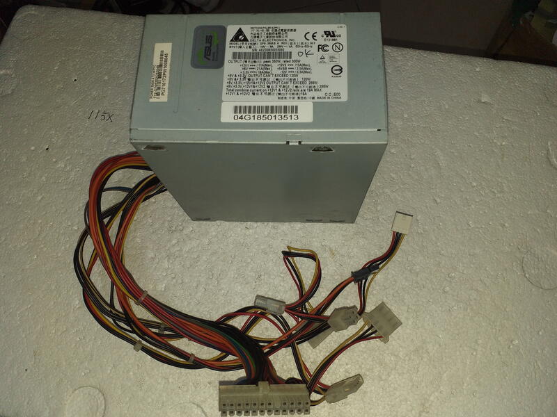 良品-華碩主機電供 GPS-350AB A REV 300W(峰值350W ),一切正常,保固40天.(台達電子代工). | 露天市集 | 全 ...