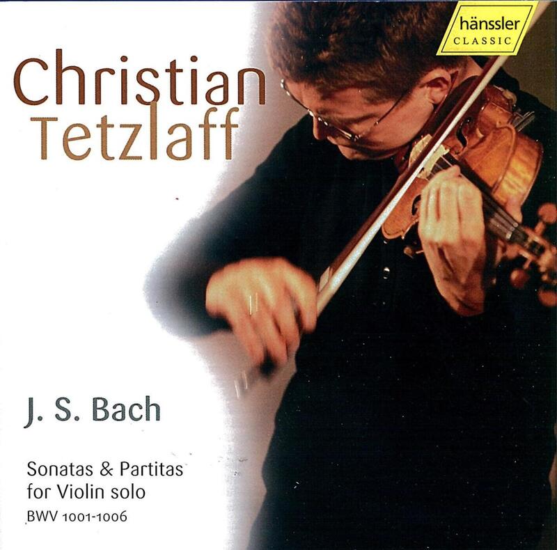 [大特價 995↘485]Tetzlaff 泰茨拉夫演奏巴哈無伴奏小提琴奏鳴曲與組曲 2 CD 正版全新