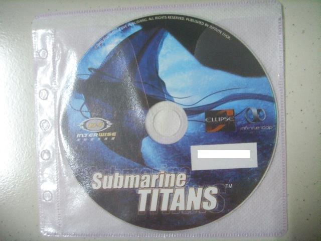 ※隨緣※英特衛～Submarine Titans．深海獵殺《一片裝》PC遊戲㊣正版㊣光碟正常/裸片包裝．一片裝1200元