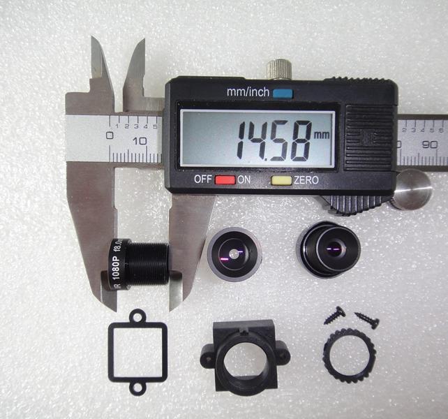 CMOS M12小鏡頭 M12介面 焦距 8mm 2MP  適用於 SONY OV ON-semi 