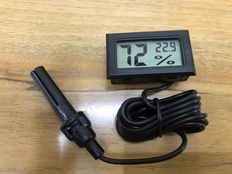 筌曜樂器 全新 迷你型 電子式 LED 數字顯示 溫濕度計 溫度錶 濕度錶 液晶顯示 溫濕度儀 家用 測溫 監測