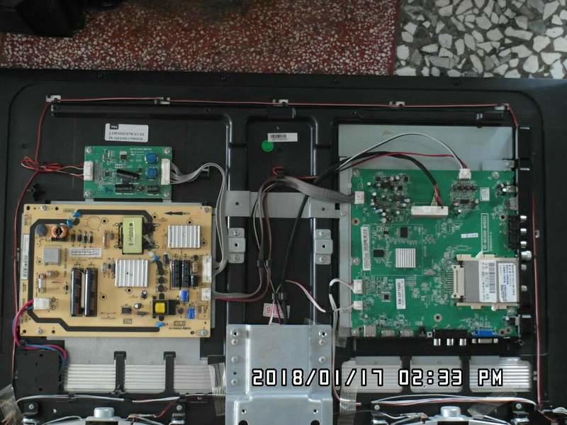 聲寶 SAMPO EM-32FT08D 32吋 LED 液晶電視 面板故障 零件機拆賣 100元起