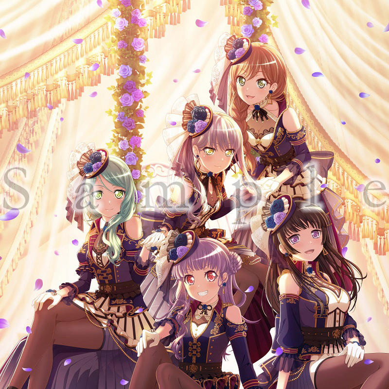 バンドリ 白金燐子 缶バッジ2種+ブロマイド2種 ロゼリア BD付き限定版特典 バンドリ 白金燐子 缶バッジ2種+ブロマイド2種 ロゼリア BD付き