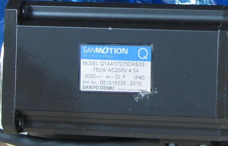 【銷售&維修】SANMOTION SANYO DENKI Q1AA07075DXS35 馬達 ( 另提供 維修服務 )