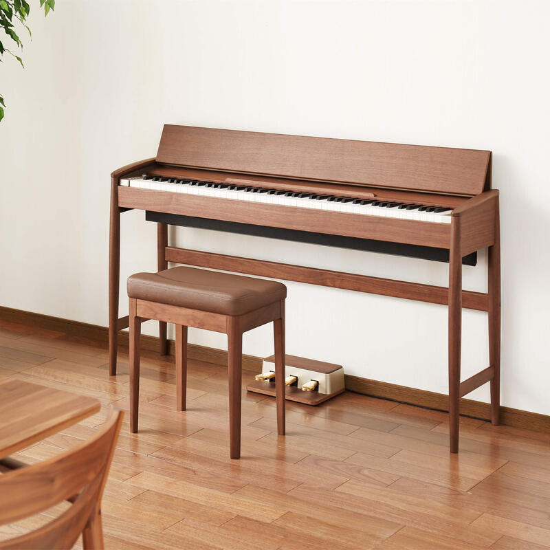 《民風樂府》全新抵台 Roland KF-10 Kiyola 胡桃木 日本製 頂級原木製數位鋼琴 全台免費到府安裝