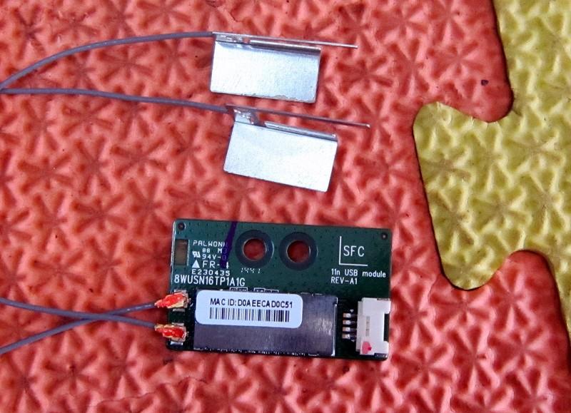 CHIMEI 奇美TL-55SA80 Wi-Fi 11n USB module REV-A1-拆機良品