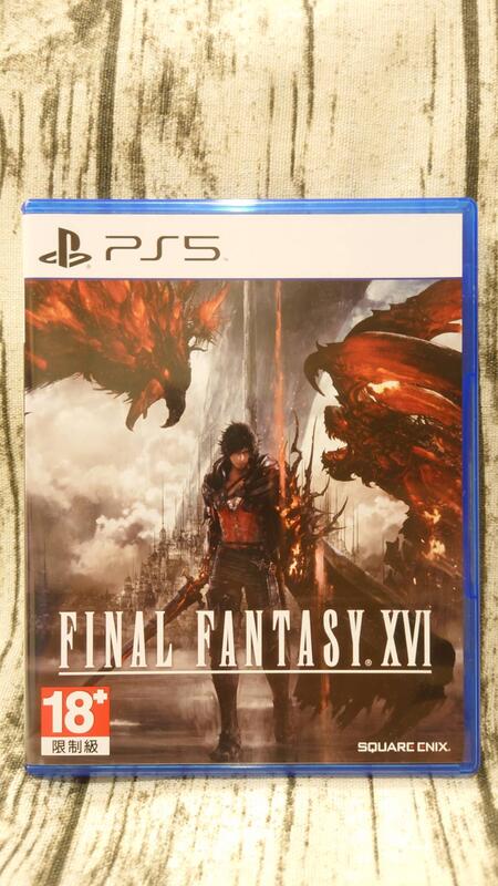 PS5最終幻想16  FF16 Final Fantasy XVI 中文版 二手 $1200.- （小七貨到付款免運）