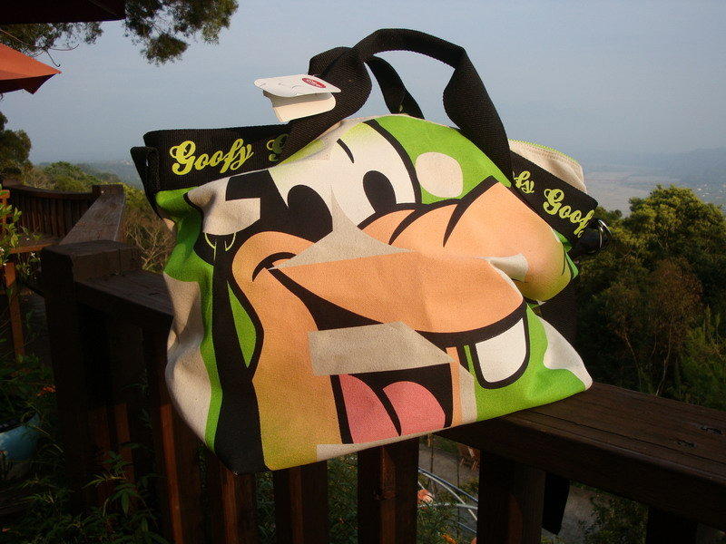 【Lin 雜貨】日本迪士尼 高飛狗 大包包 正品 日本代購回來 未使用 1850