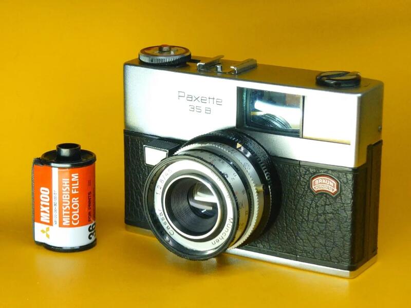 稀有 德國 paxette 35 b 保固一個月 底片相機 底片機