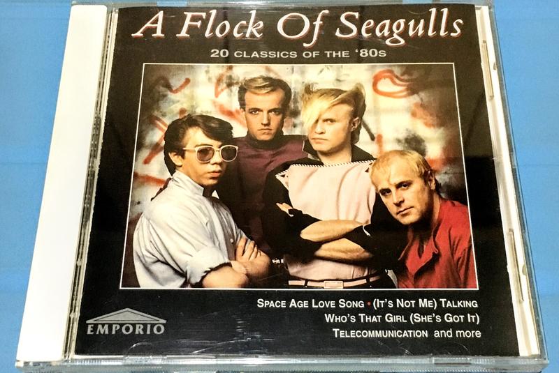 A FLOCK OF SEAGULLS  一群海鷗合唱團精選輯 20 CLASSICS OF THE '80s CD歐版