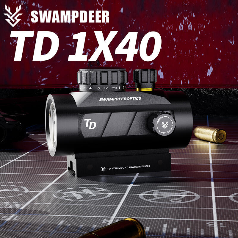 RST紅星 沼澤鹿 SWAMP DEER TD 1X40 內紅點 瞄具 快瞄 防水 抗震 抗衝擊 SWD-TD 1X40