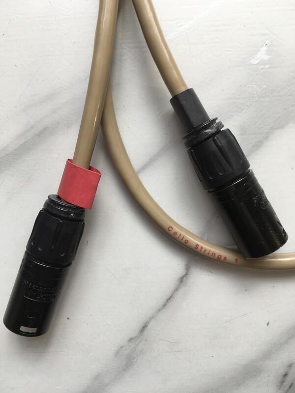 【已售出】Cello String 1 XLR 訊號線 一對(SILTECH Crystal Connect參考) 露天市集 全台最大
