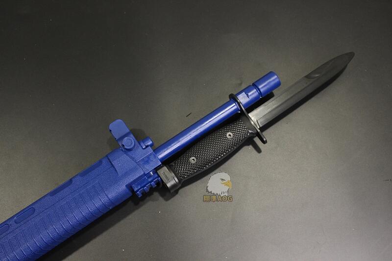 【翔準AOG】BLUE GUN M7訓練刺刀 M4、M16、T91、T65K2 等刺刀座 LGE-LT002 | 露天市集 | 全台最大的網路購物市集