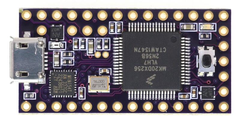 美國製造 OSH Park 特製版 Teensy 3.2 MK20DX256 ARM Cortex-M4 Arduino