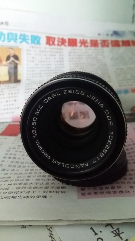 東蔡三寶Carl Zeiss Jena Pancolar MC 50mm f1.8! 9000元!