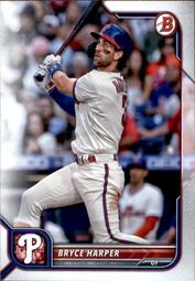  2022 BOWMAN CHROME #46 BRYCE HARPER PHILADELPHIA