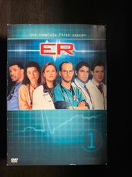(絕版品)急診室的春天 ER 第1季 第一季DVD(華納公司貨)有中文字幕
