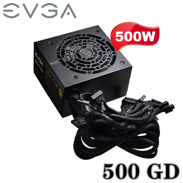 【MR3C】完售 含稅附發票 EVGA艾維克 500W 500 GD 80Plus金牌 電源供應器
