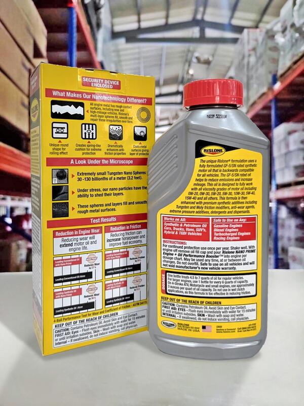 『油工廠』RISLONE NANO PRIME Engine+Oil 鎢原素+液態鉬 機油提升劑 機油精 4104 PChome 商店街