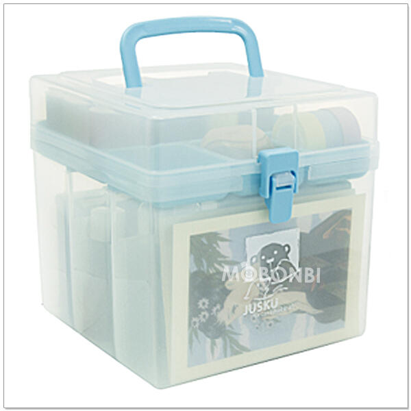 【摩邦比】佳斯捷大豆腐收納箱3157 醫藥箱 小工具箱 分類盒置物箱 整理箱 整理盒 塑膠盒 手提收納盒 置物盒 工具箱