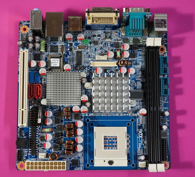 Intel 945GME Socket M CPU Mini-ITX 主機板 低功耗/RS232(最後庫存限量特價)