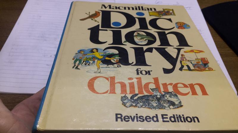 Macmillan Dictionary For Children 1977 麥克米蘭兒童詞典 字典 81N